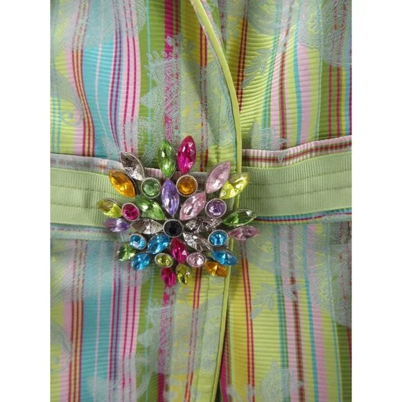 Cynthia Steffe Multicolor Striped Blazer - Picture 4 of 12